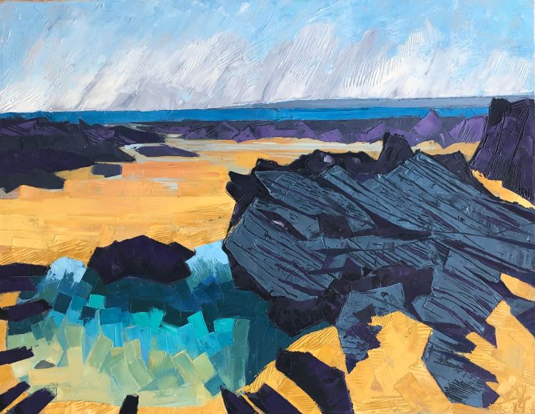 oil painting freshwater west
